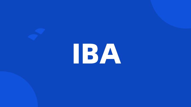 IBA