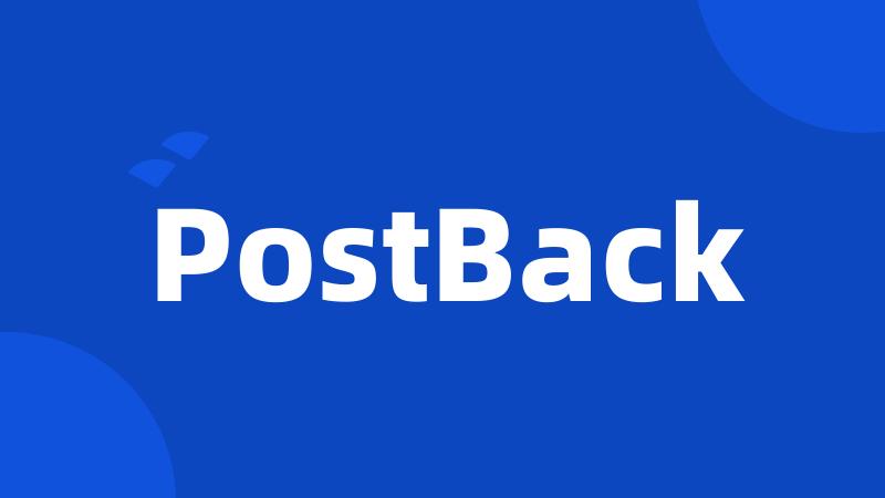 PostBack