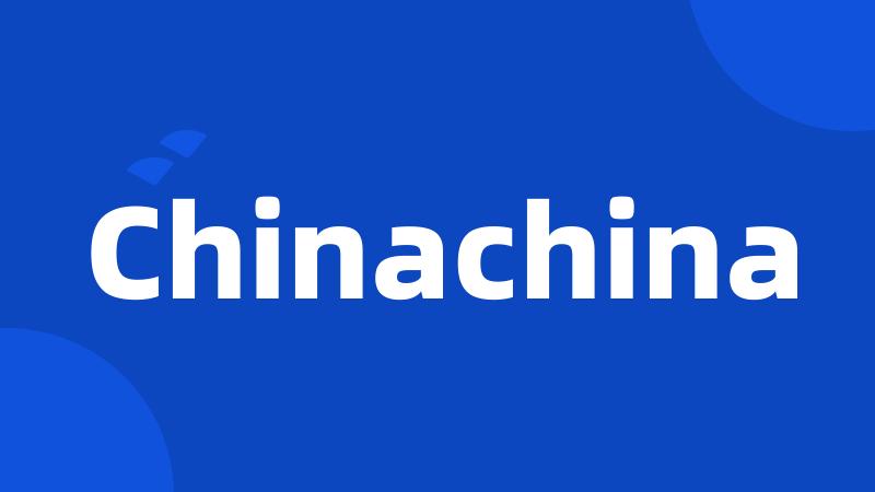 Chinachina