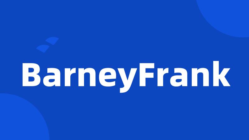 BarneyFrank