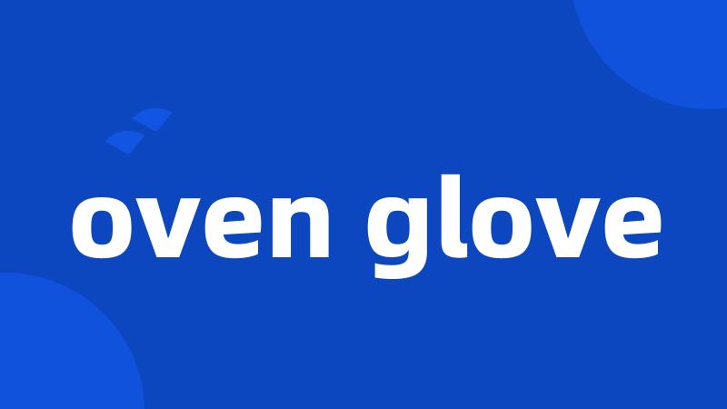 oven glove