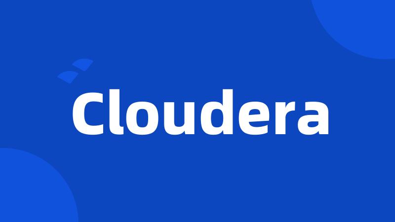 Cloudera