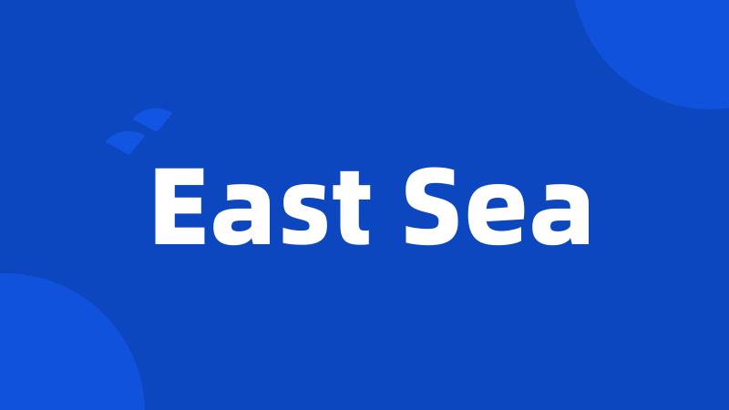 East Sea