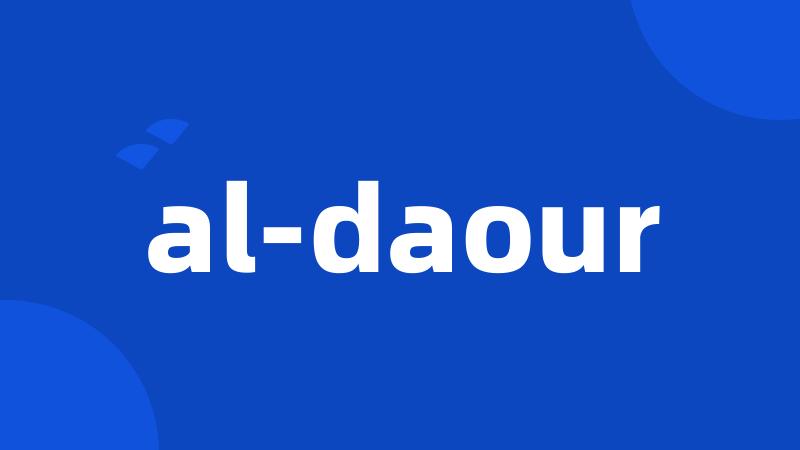 al-daour