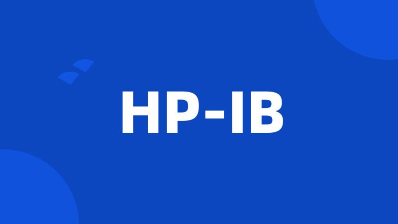 HP-IB