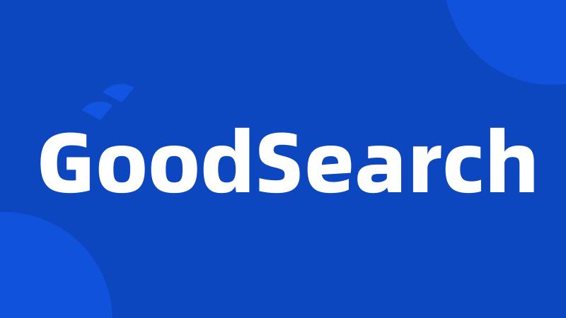 GoodSearch