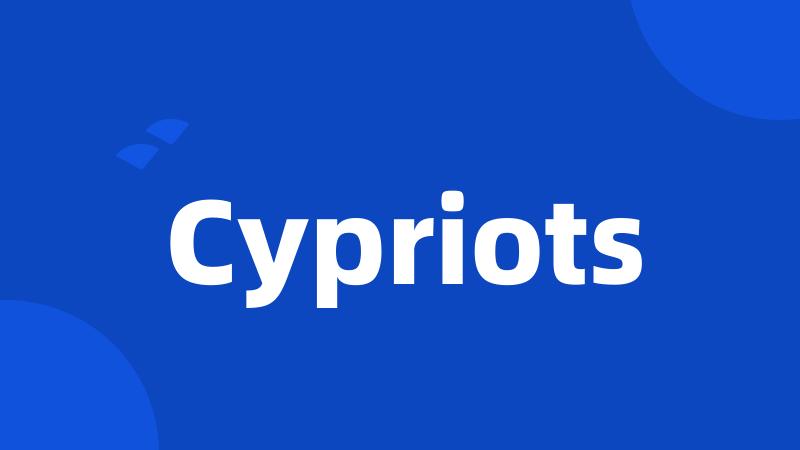 Cypriots