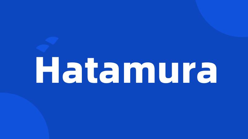 Hatamura