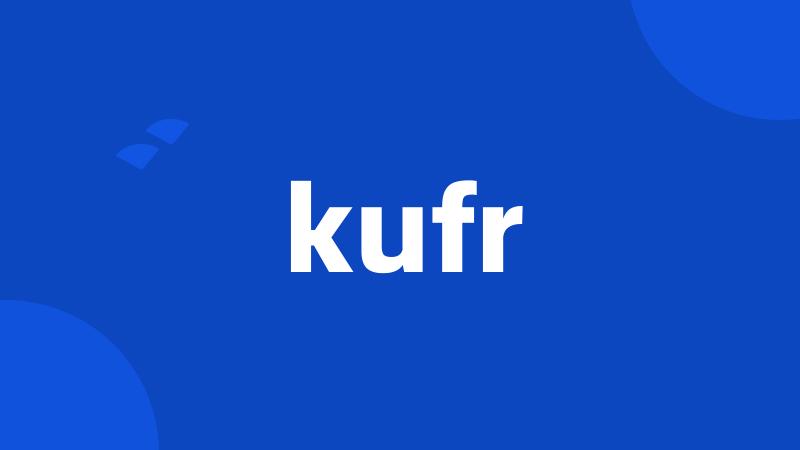 kufr