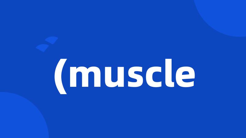 (muscle
