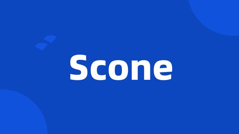 Scone