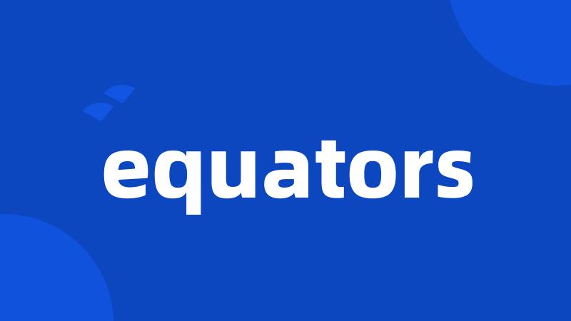 equators