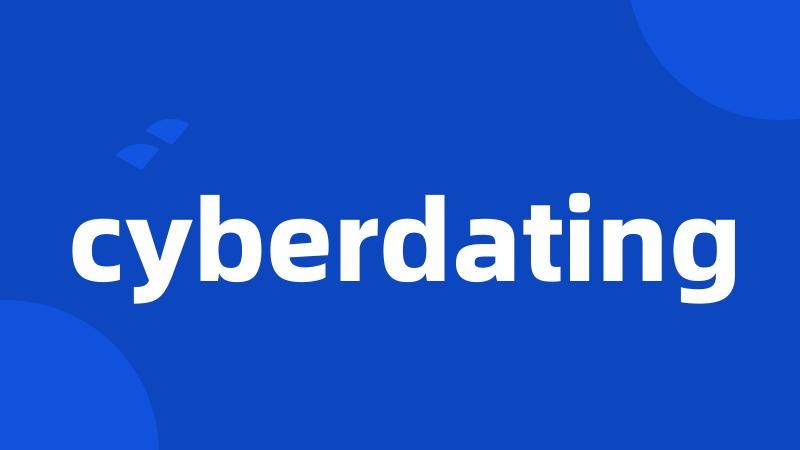 cyberdating