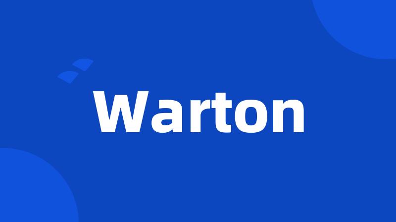 Warton