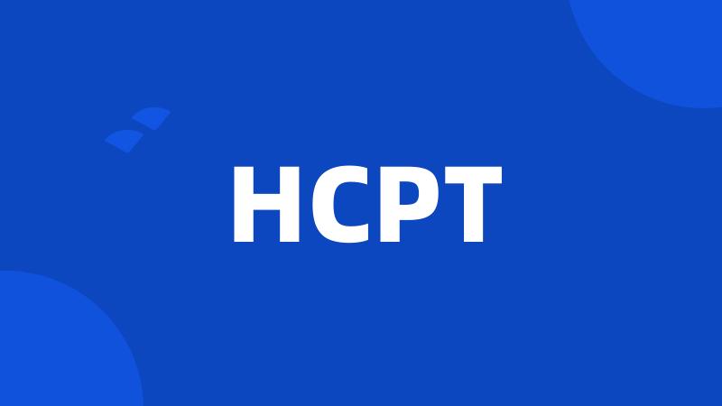 HCPT