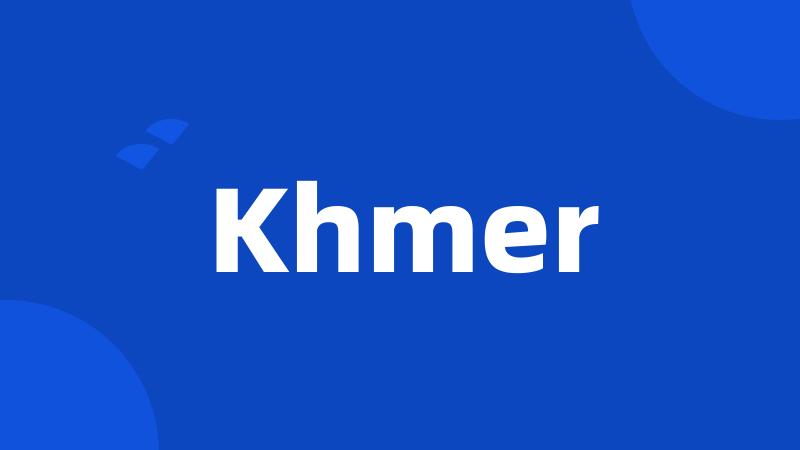 Khmer