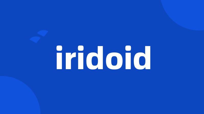 iridoid