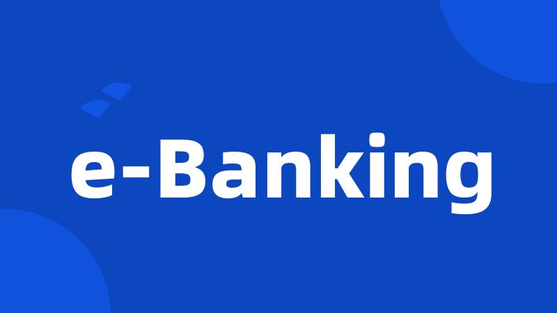 e-Banking