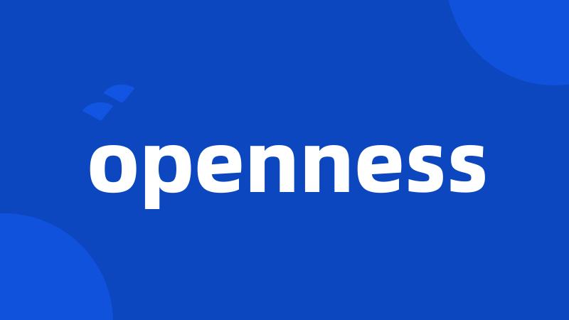 openness