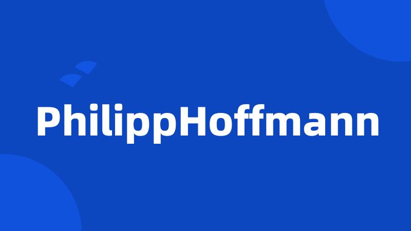 PhilippHoffmann