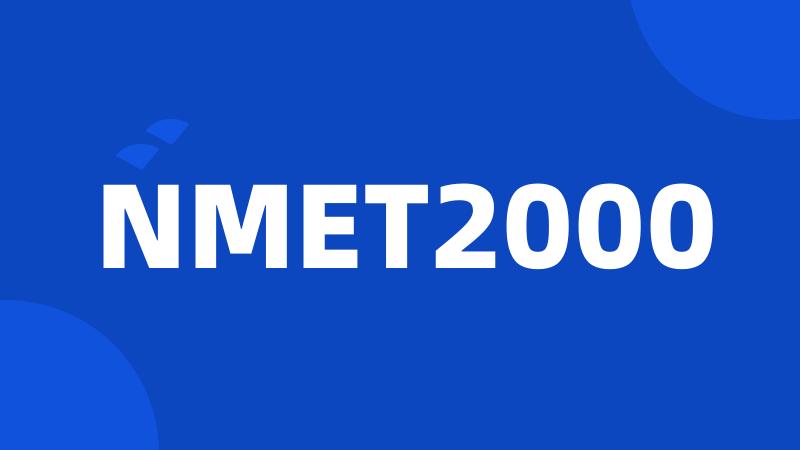 NMET2000