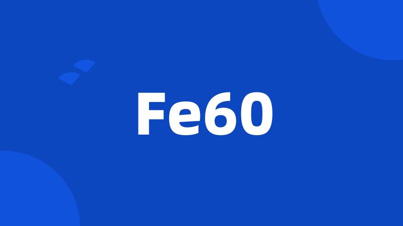 Fe60