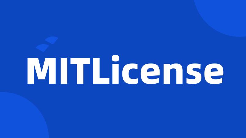 MITLicense