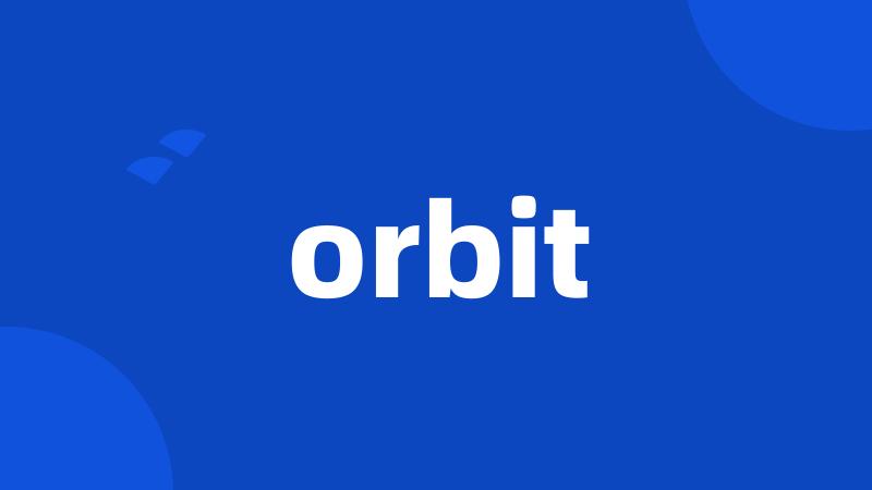 orbit