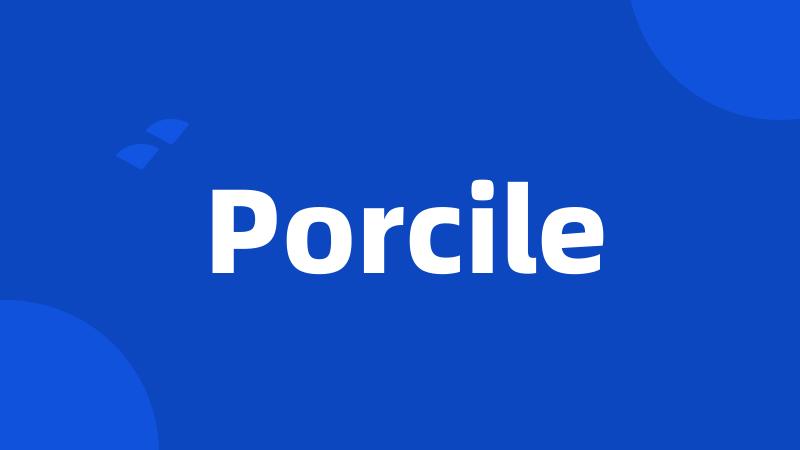 Porcile