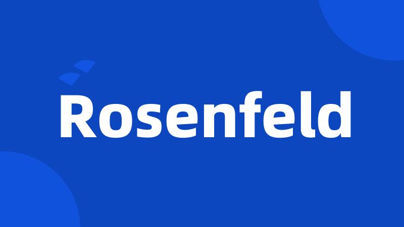 Rosenfeld