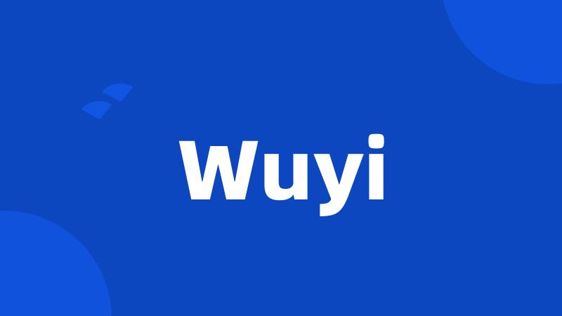 Wuyi