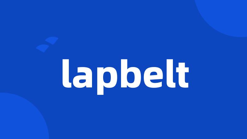 lapbelt