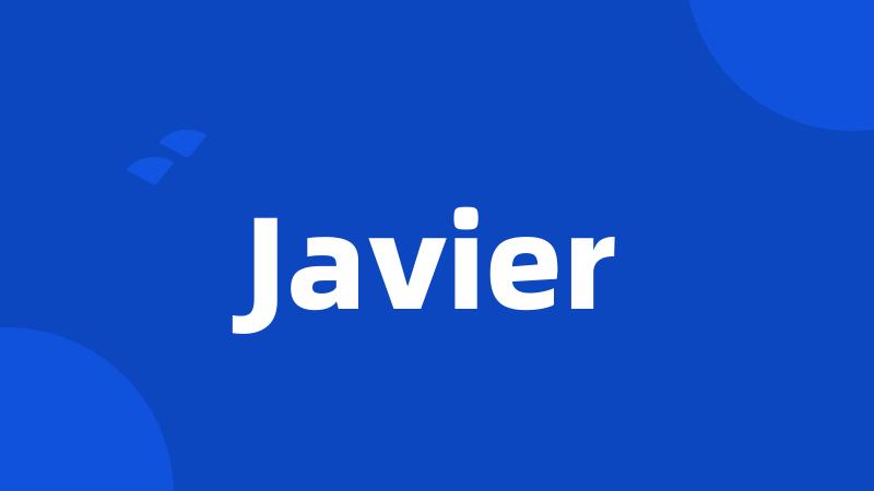 Javier