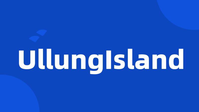 UllungIsland