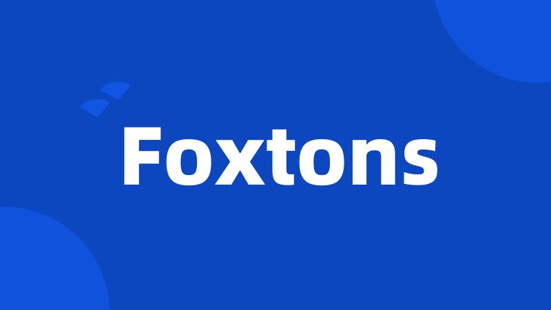 Foxtons