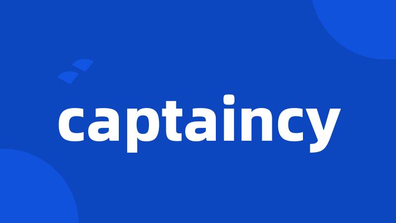captaincy