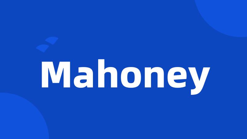 Mahoney
