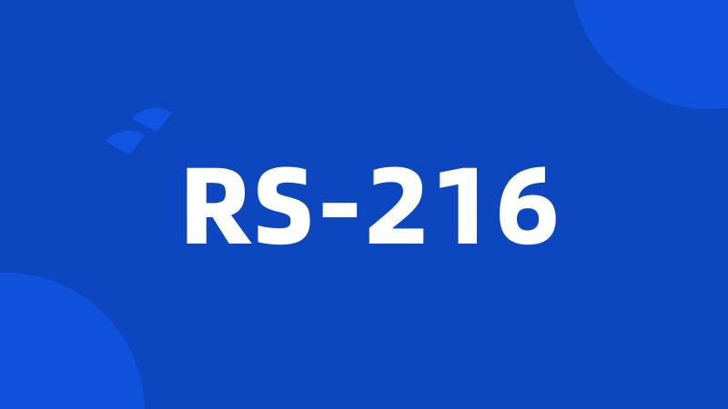 RS-216