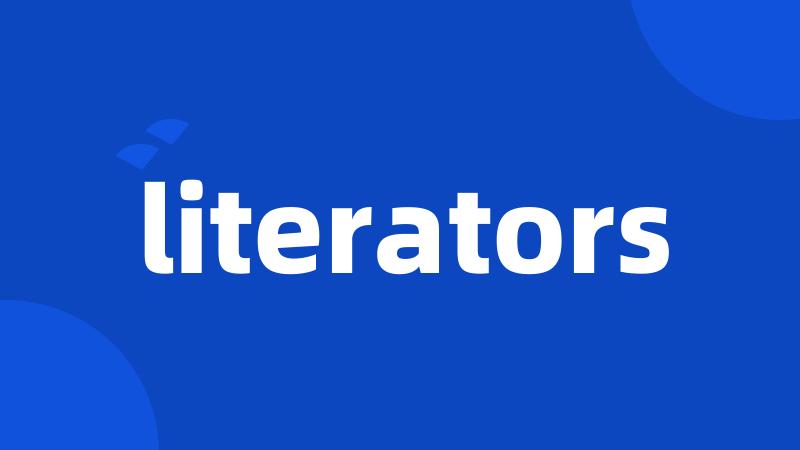 literators