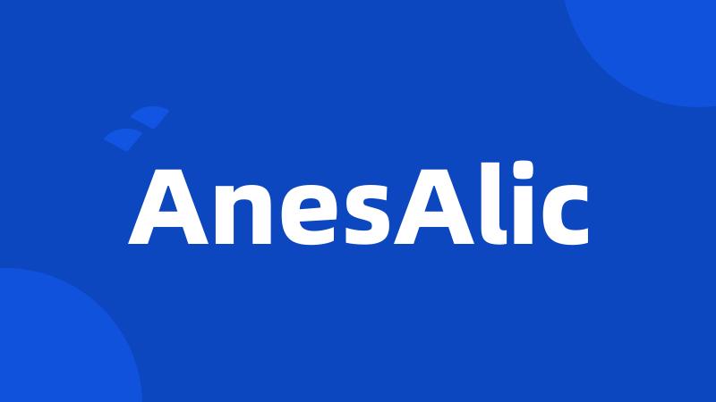 AnesAlic