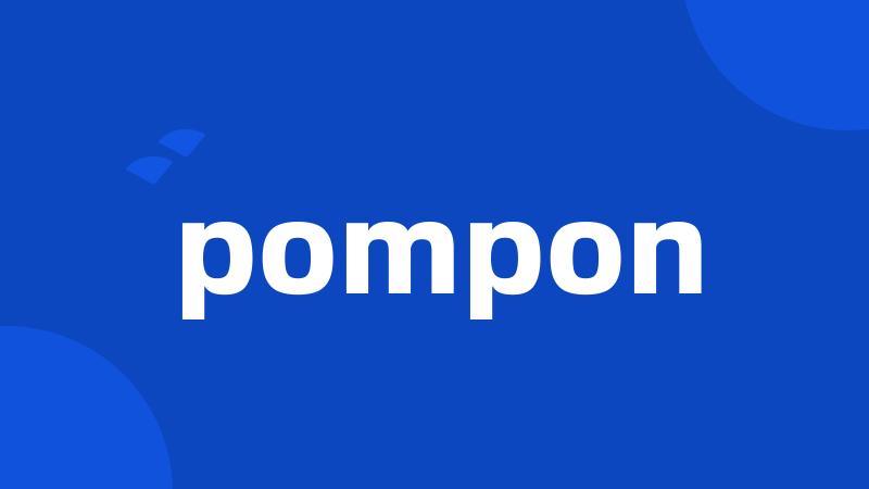 pompon