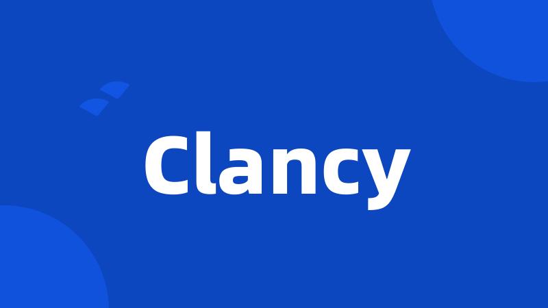 Clancy