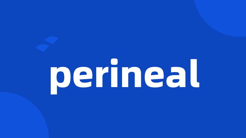 perineal