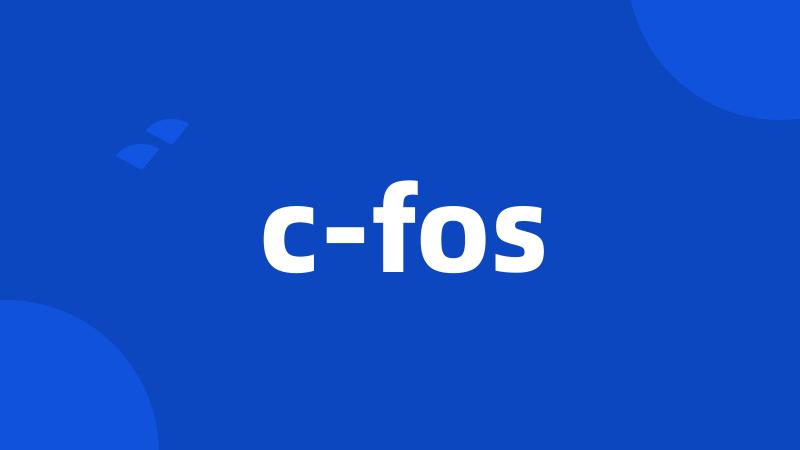 c-fos