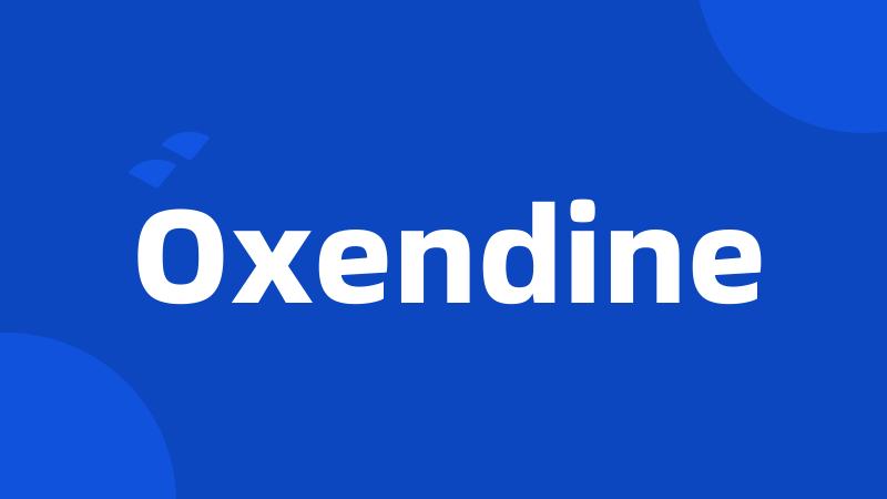 Oxendine