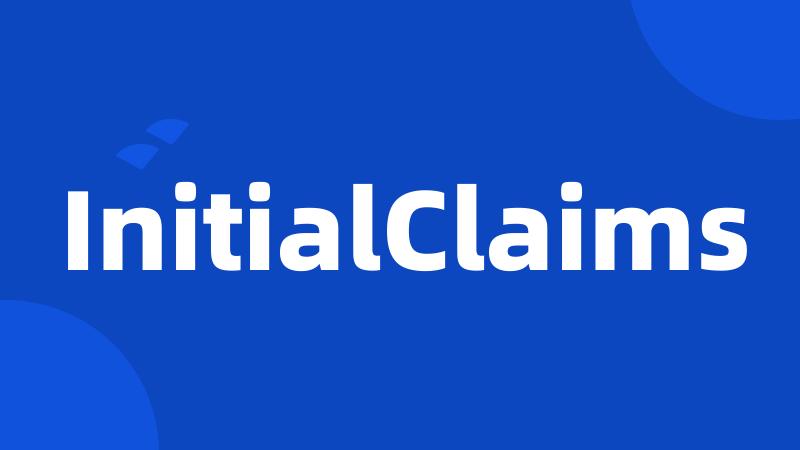 InitialClaims