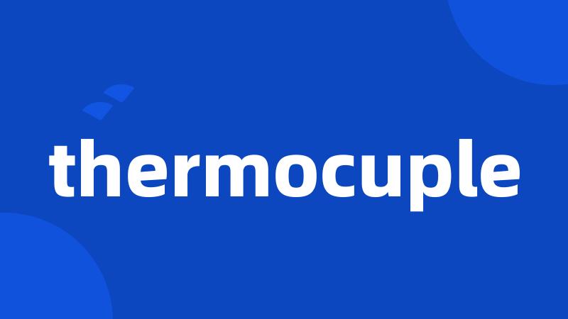 thermocuple