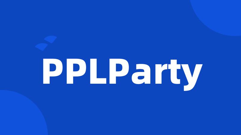 PPLParty
