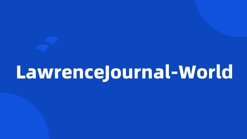 LawrenceJournal-World