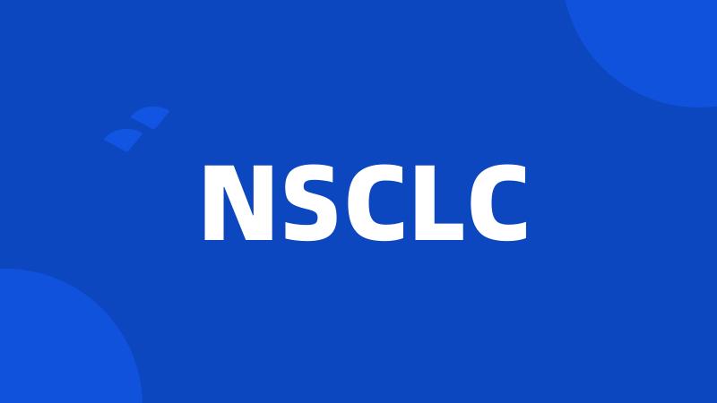 NSCLC